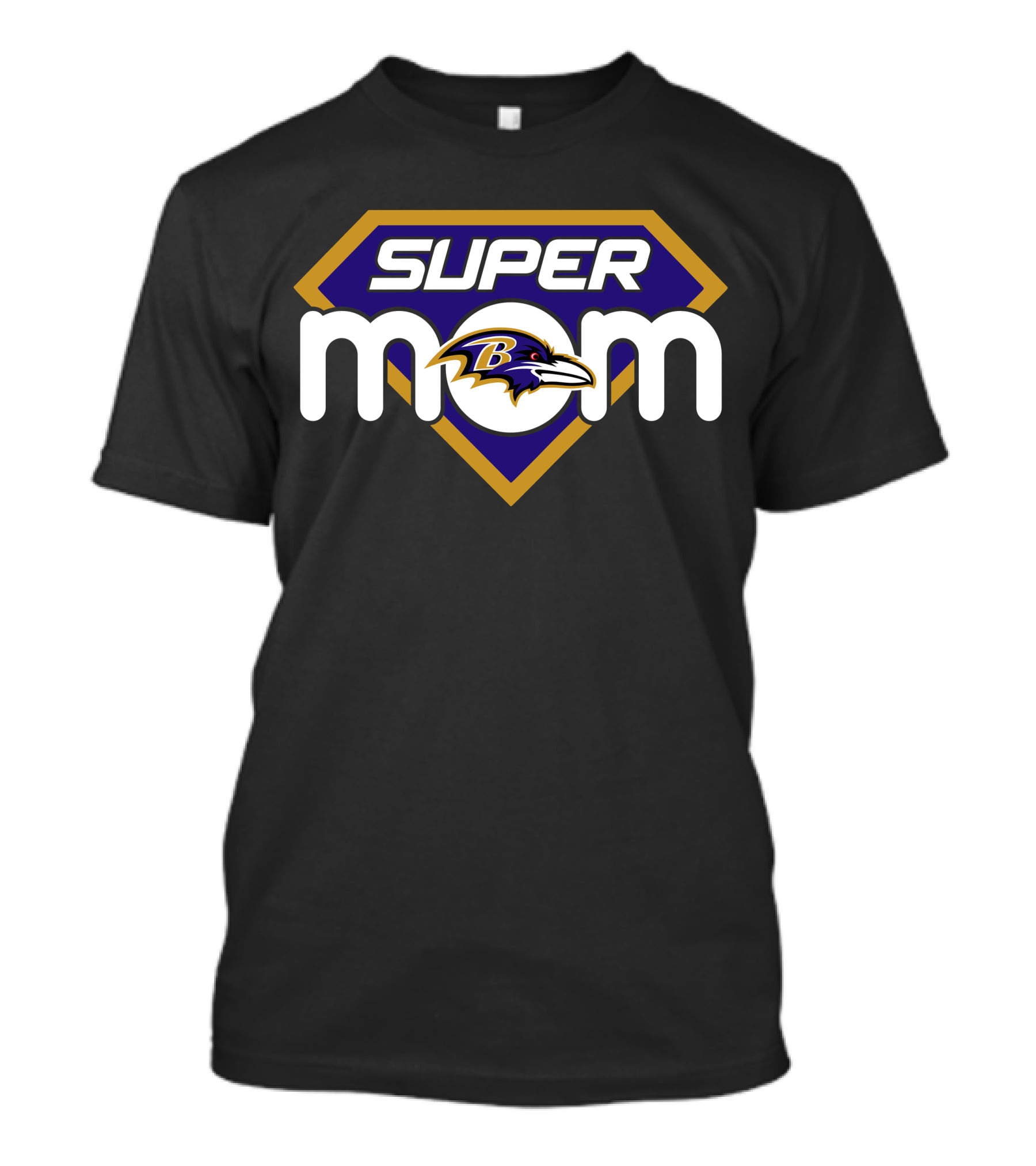 Baltimore Ravens Super Mom T-Shirt