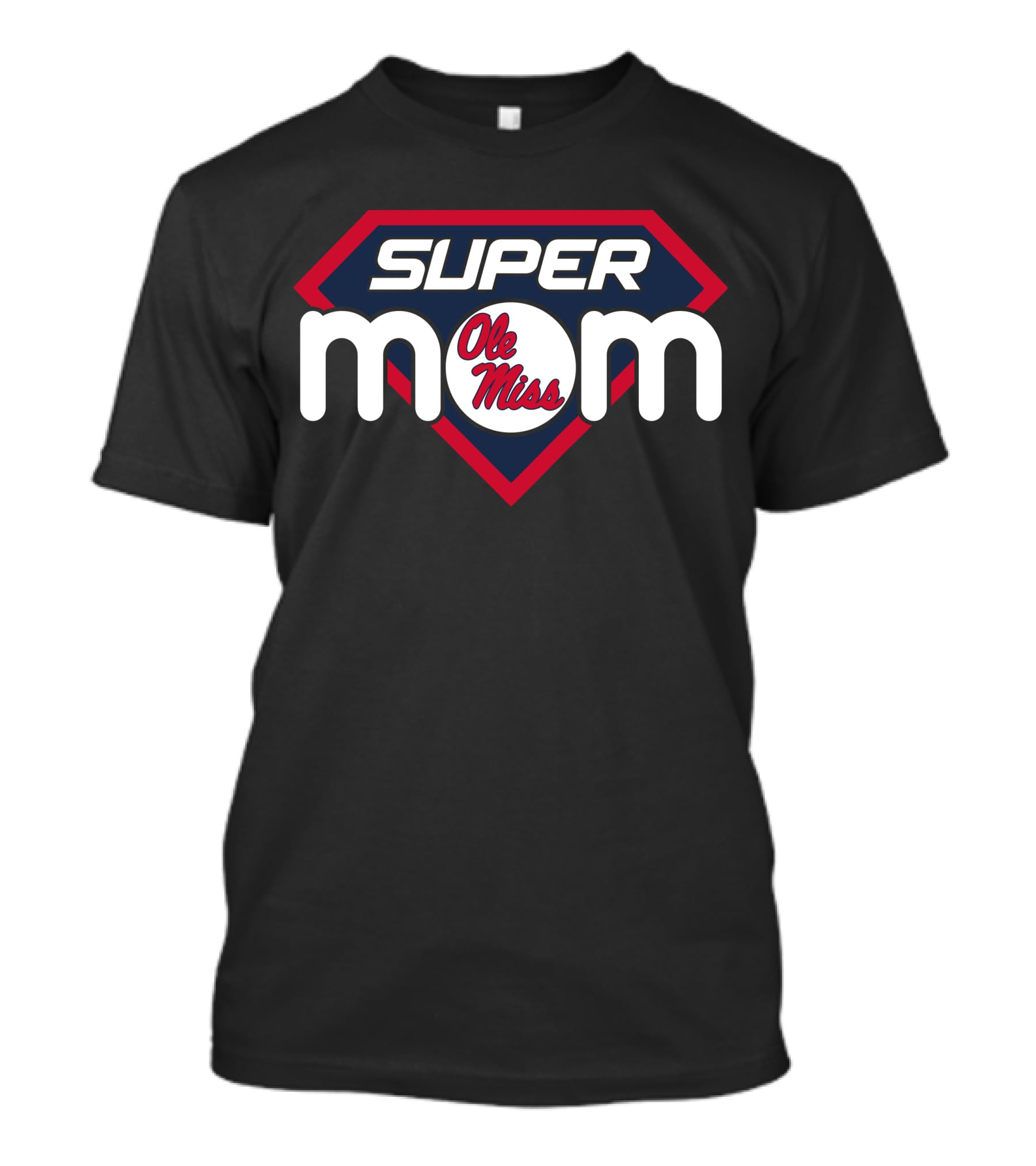 Ole Miss Rebels Super Mom Superman T-Shirt