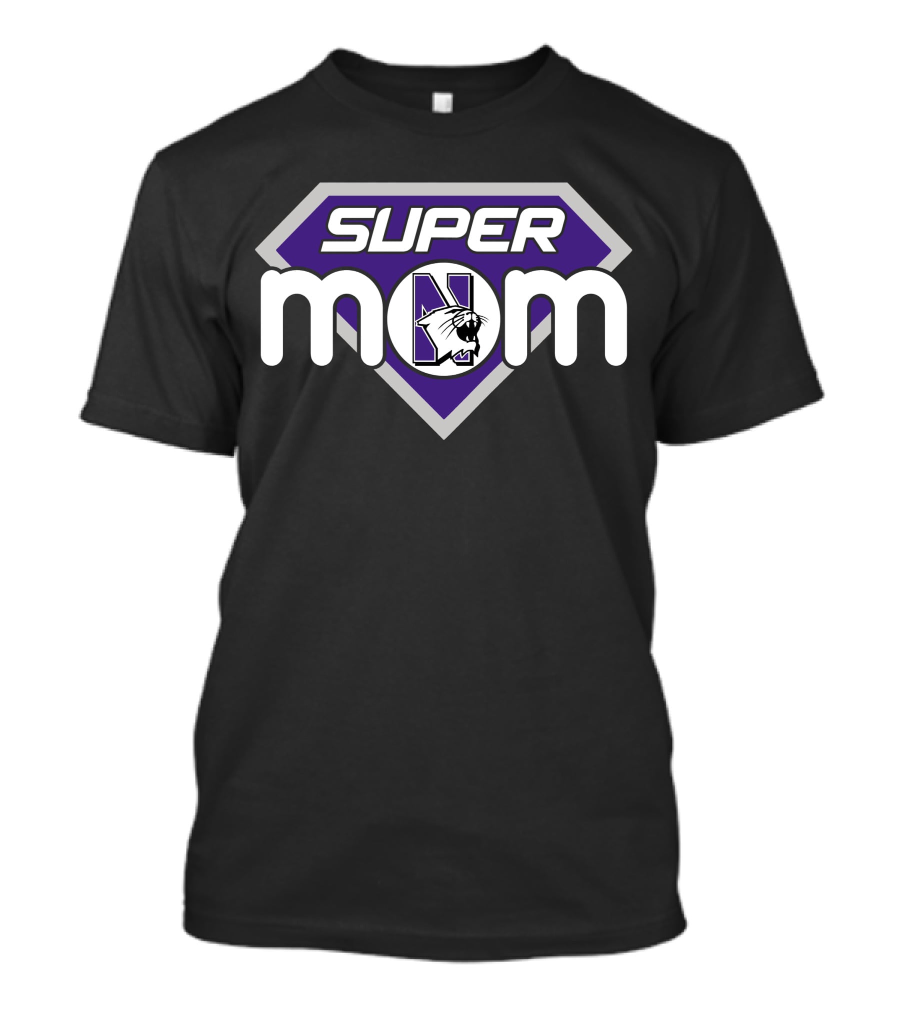 Super Mom Northwestern Wildcats T-Shirt