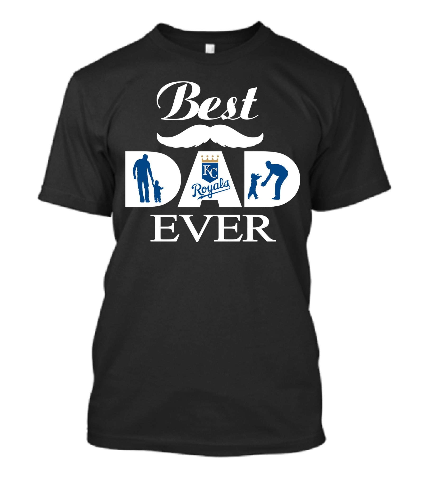 Best Dad Ever Kansas City Royals 229 T-Shirt