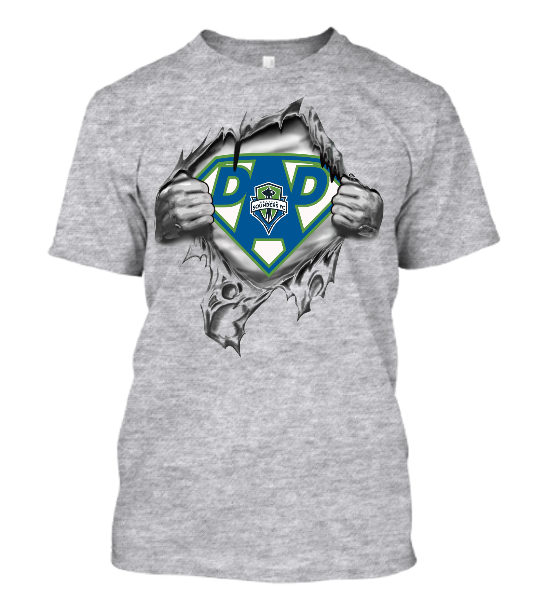 Seattle Sounders Fc Super Dad T-Shirt