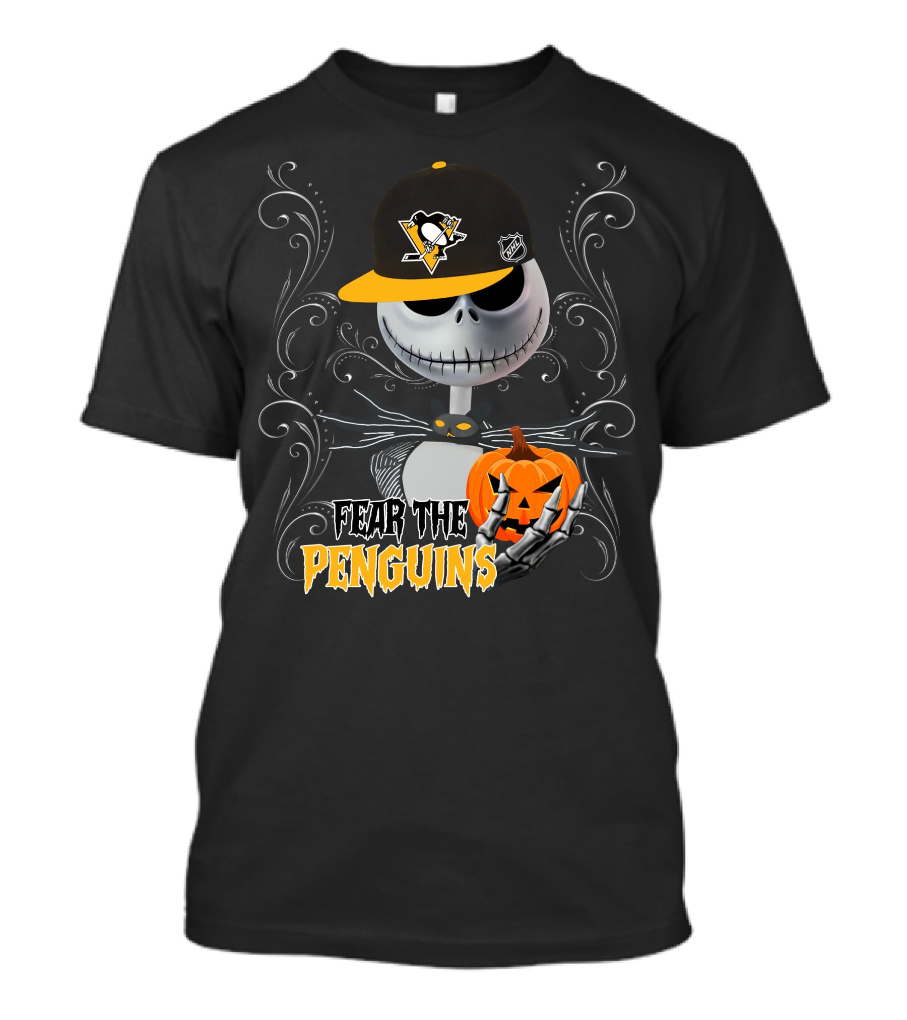 Fear The Penguins Halloween Hat T-Shirt