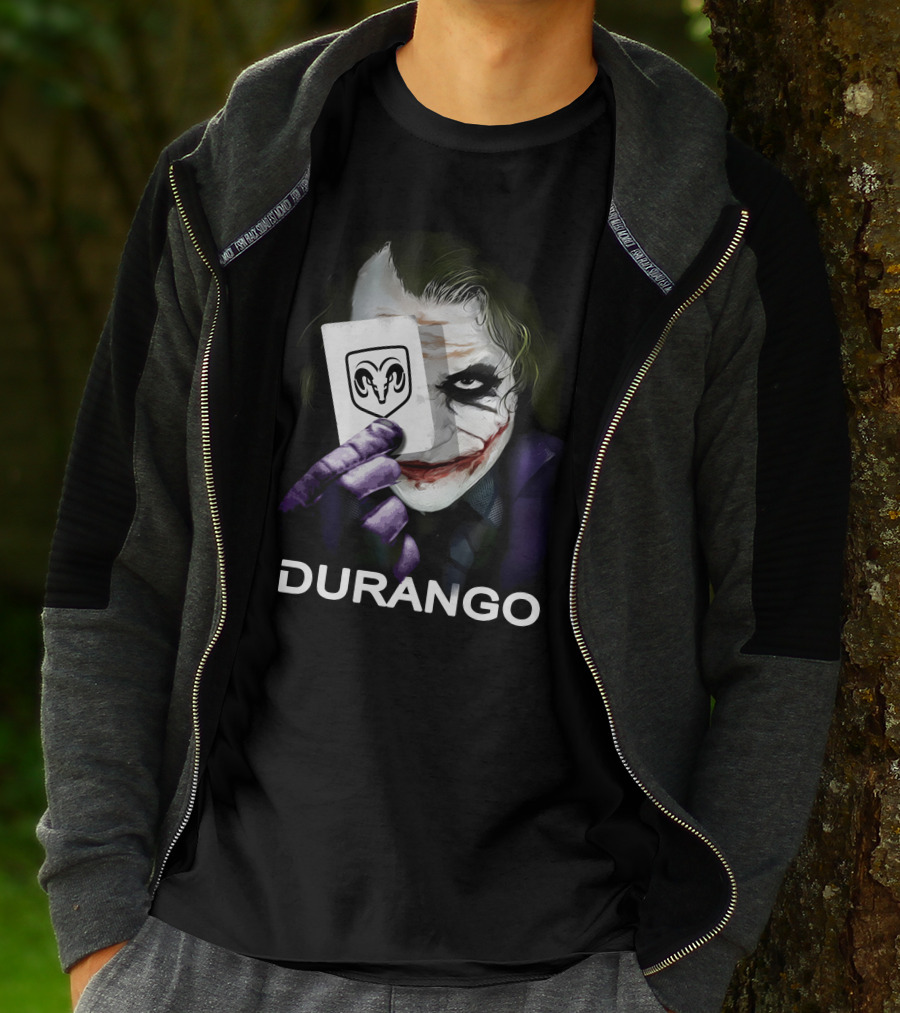 Durango Joker Holding Ram Card T-Shirt