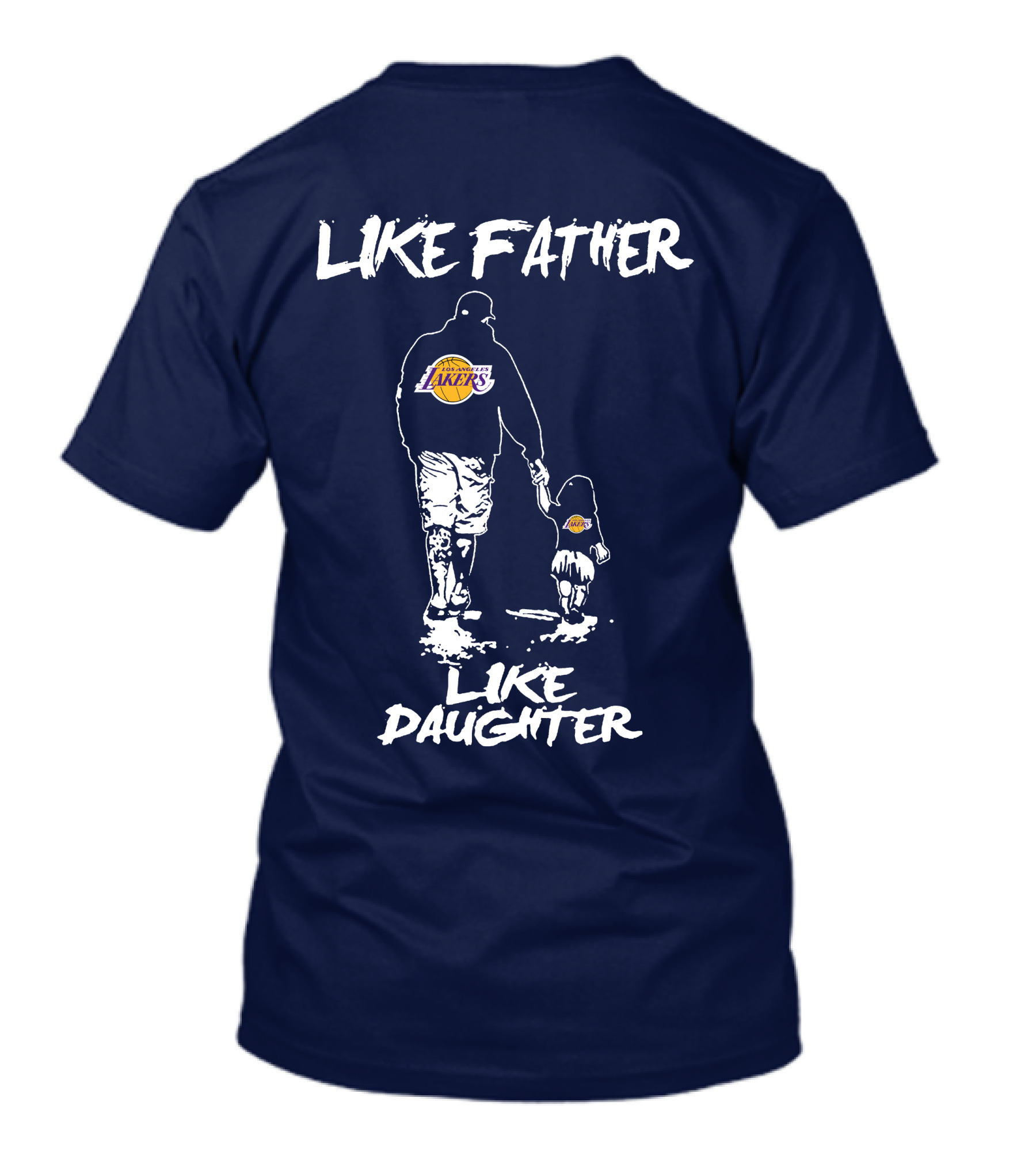 Like Father Like Daughter Los Angeles Lakers T-Shirt