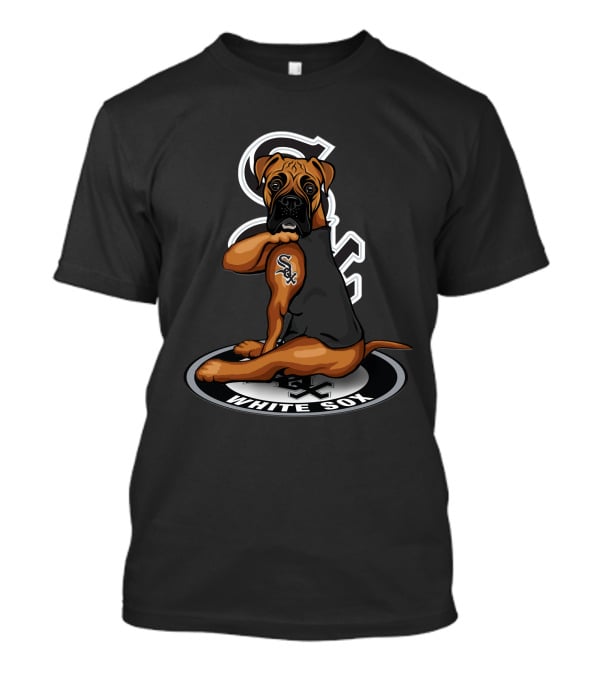 Chicago White Sox Dog Logo Sox Mascot T-Shirt