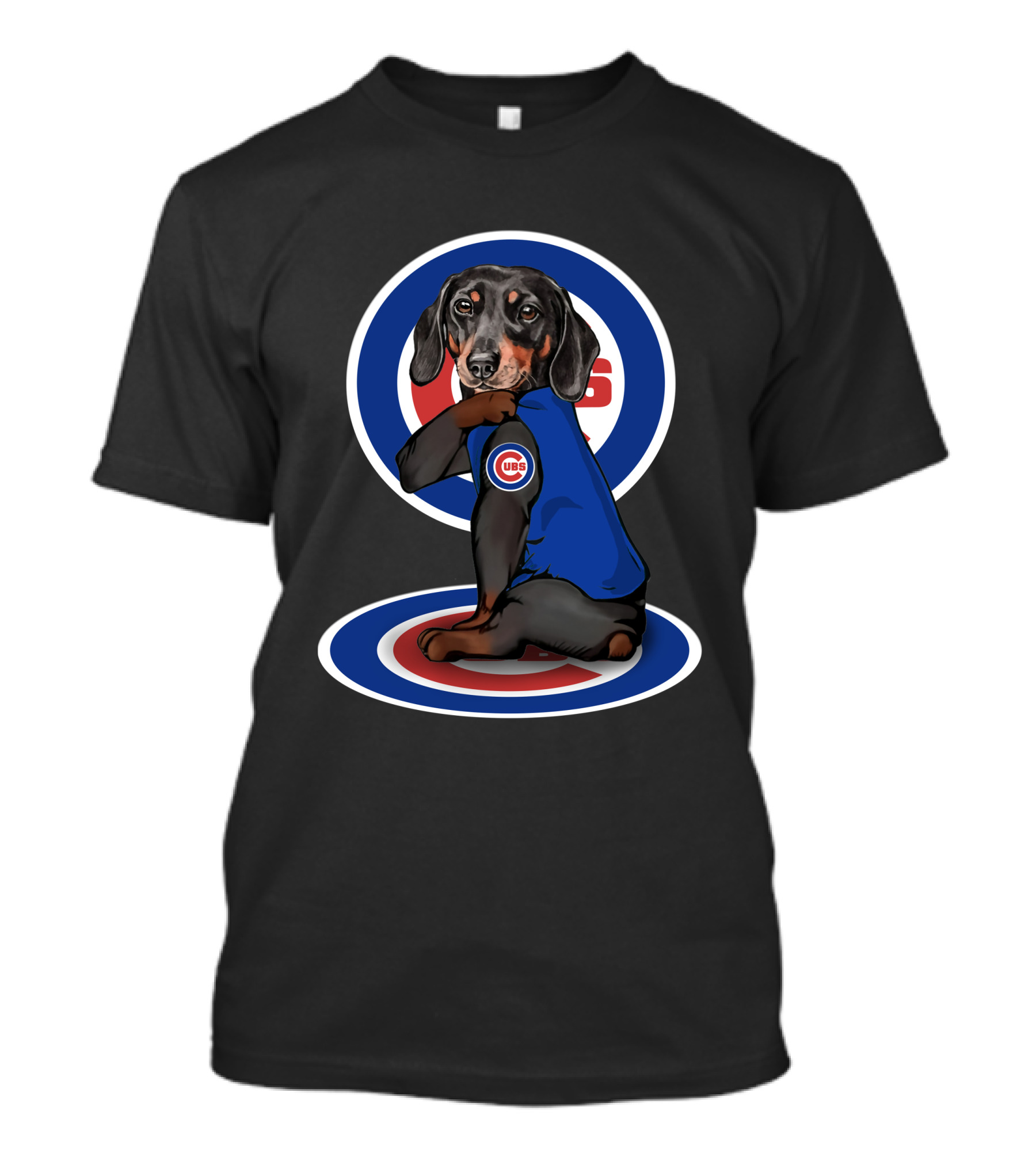 Chicago Cubs Dachshund Fans T-Shirt