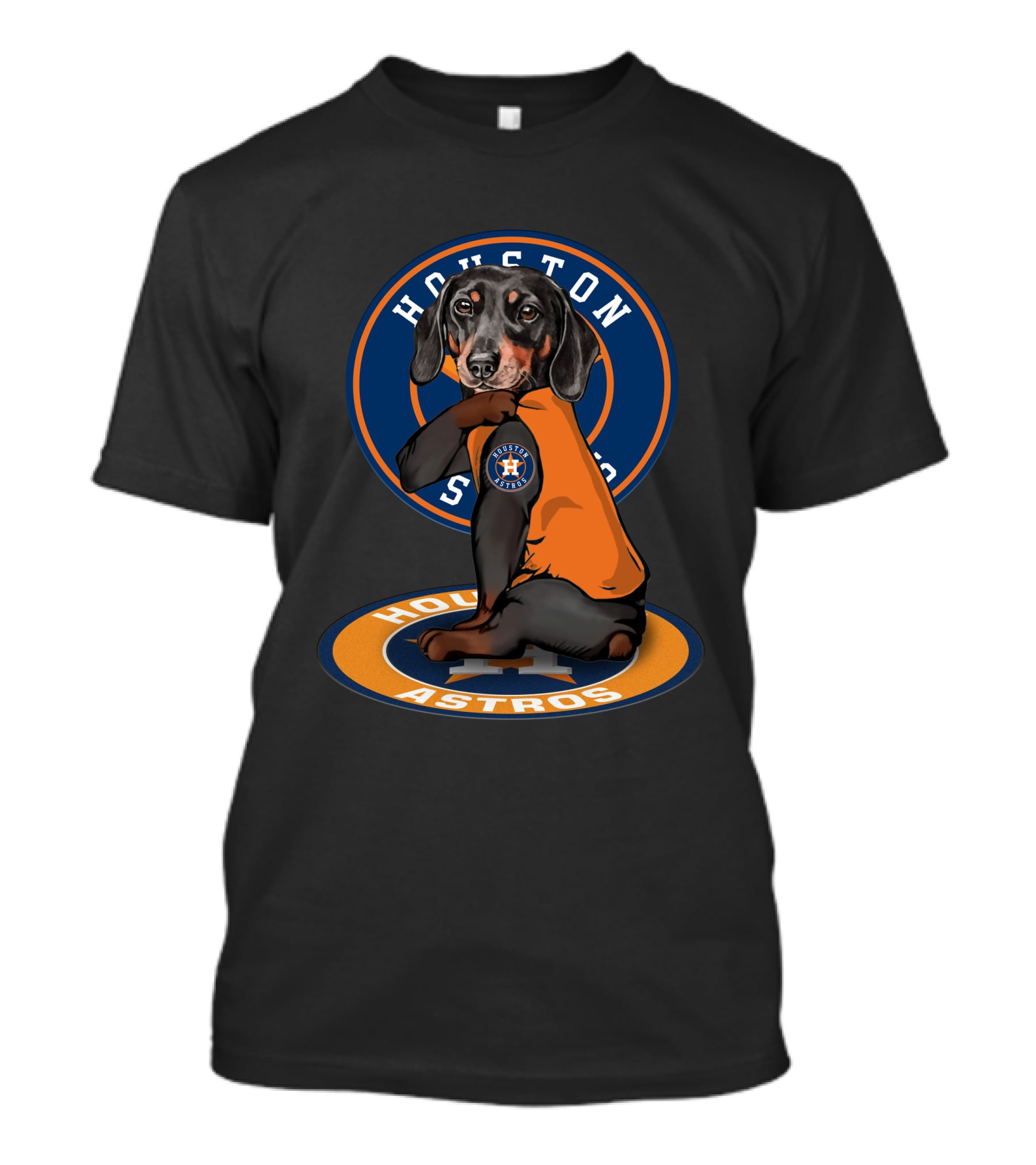 Houston Astros Dog Mascot T-Shirt