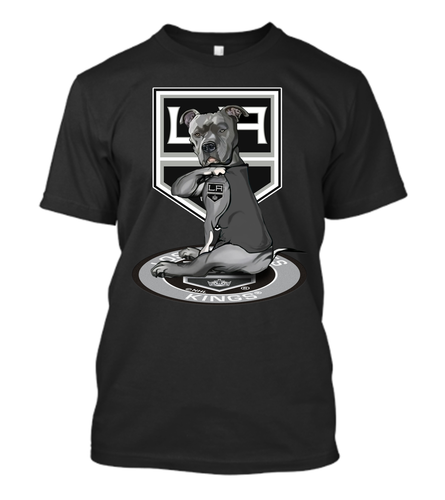 La Kings Pitbull 2014 Nhl T-Shirt