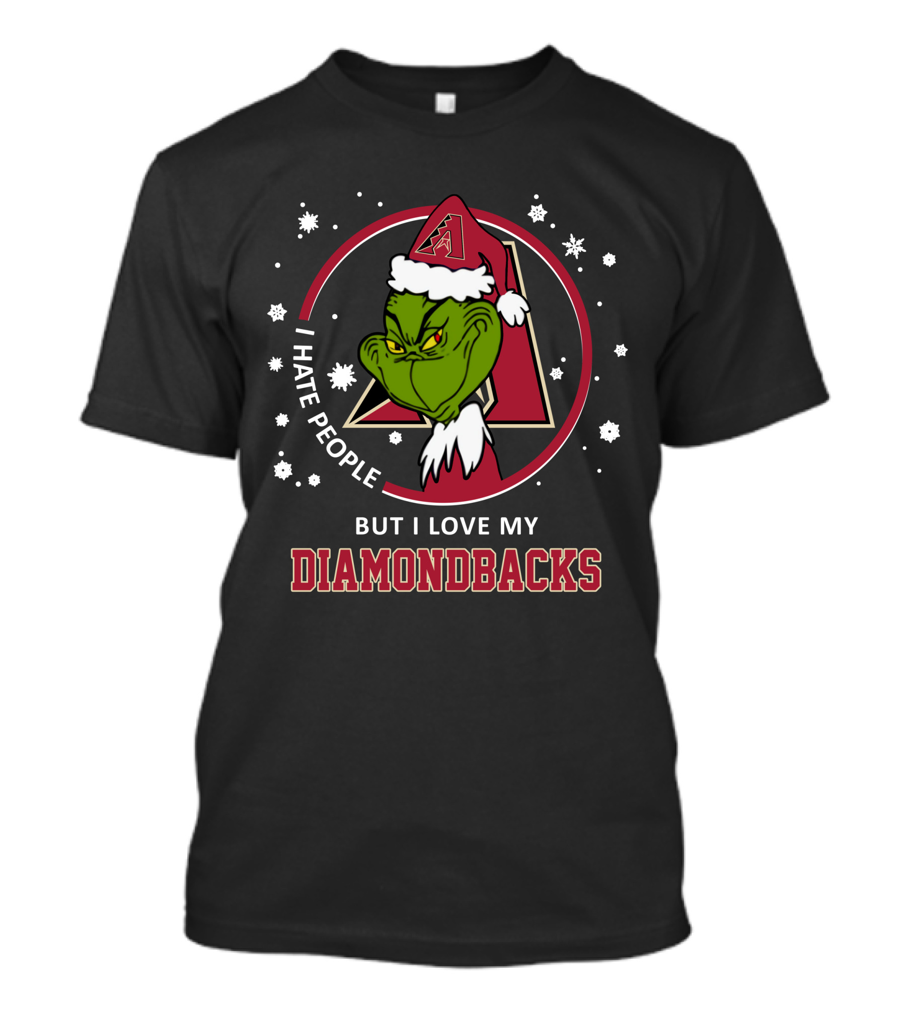 I Hate People But I Love My Diamondbacks Arizona Diamondbacks Ds004-01 T-Shirt