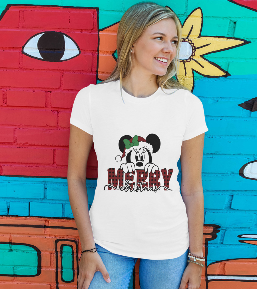 Minnie Christmas Merry T-Shirt