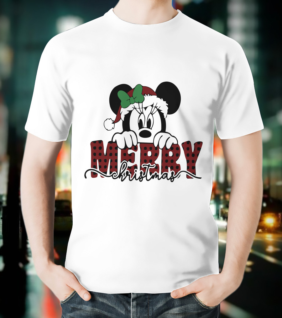 Minnie Christmas Merry T-Shirt