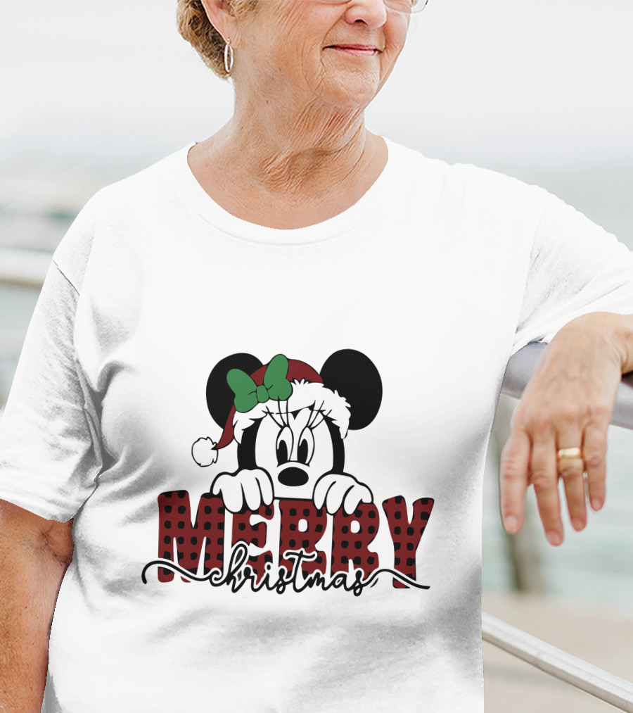 Minnie Christmas Merry T-Shirt