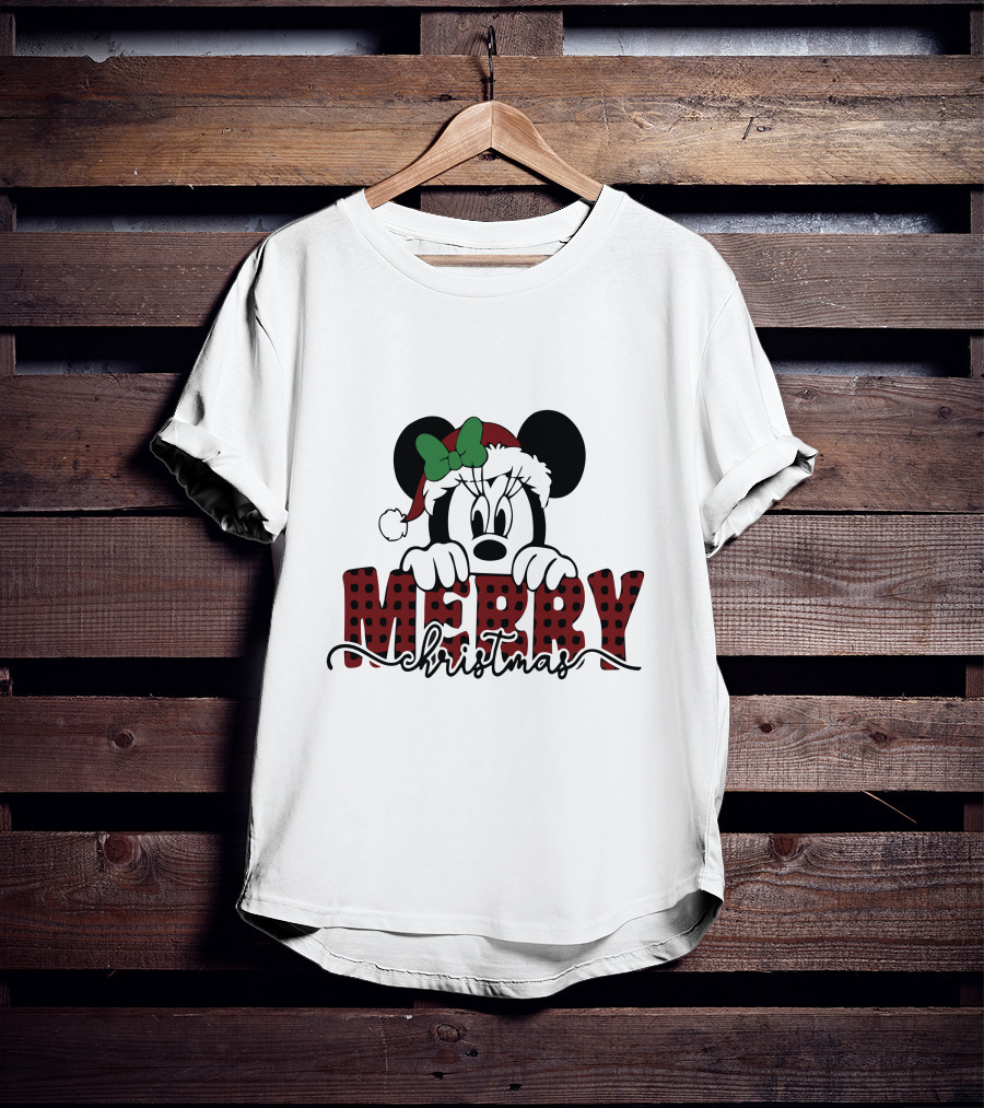 Minnie Christmas Merry T-Shirt