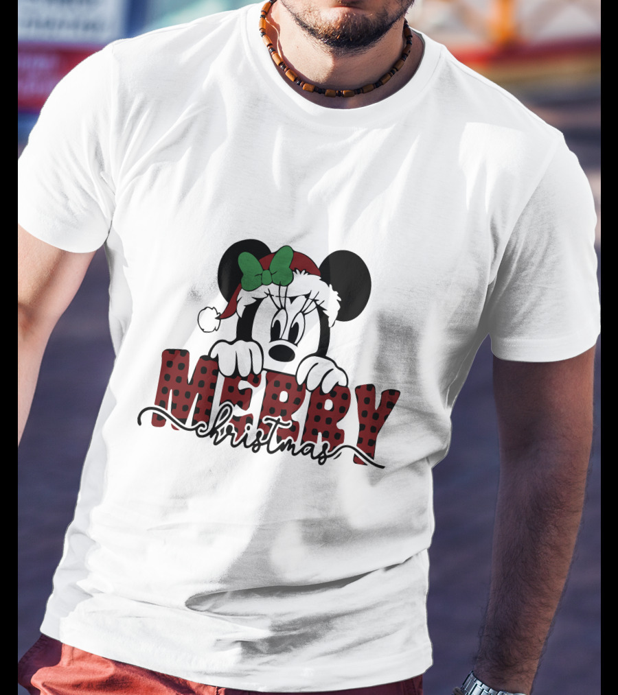 Minnie Christmas Merry T-Shirt