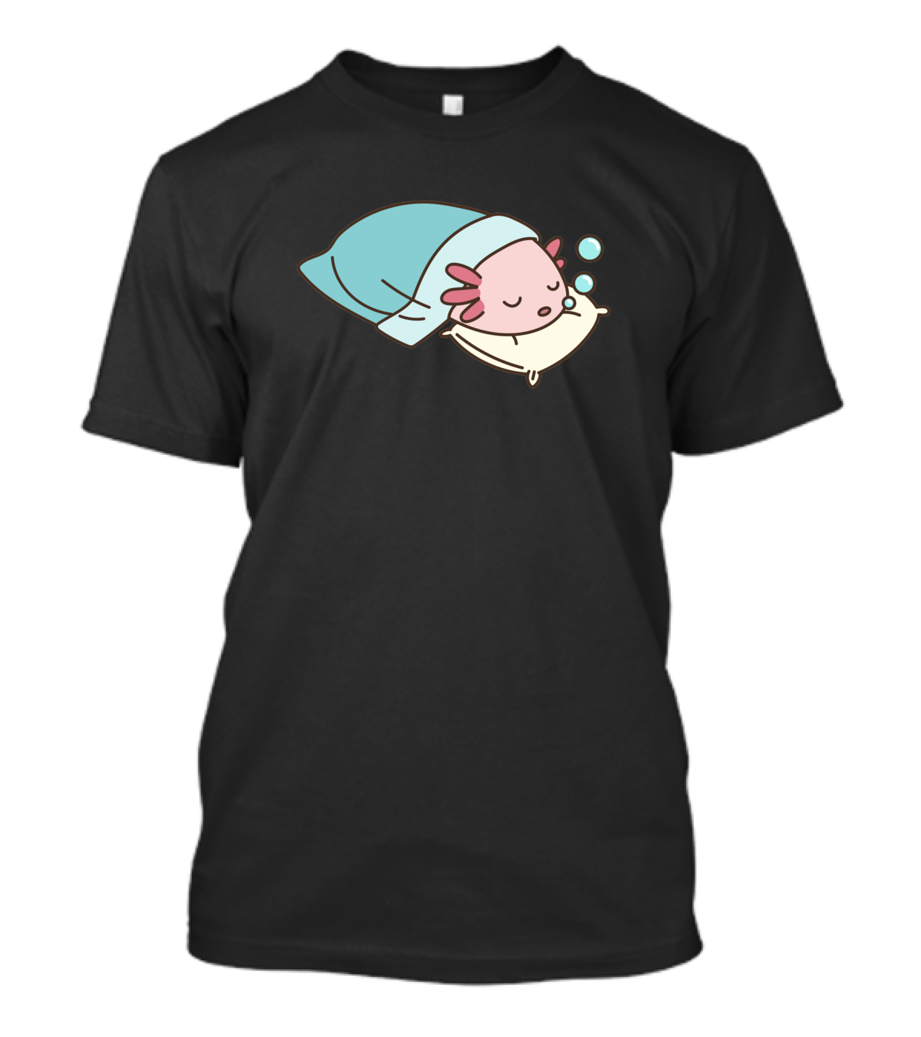 Axolotl Napsolotl Sleepy Axolotl Illustration 1318373 T-Shirt