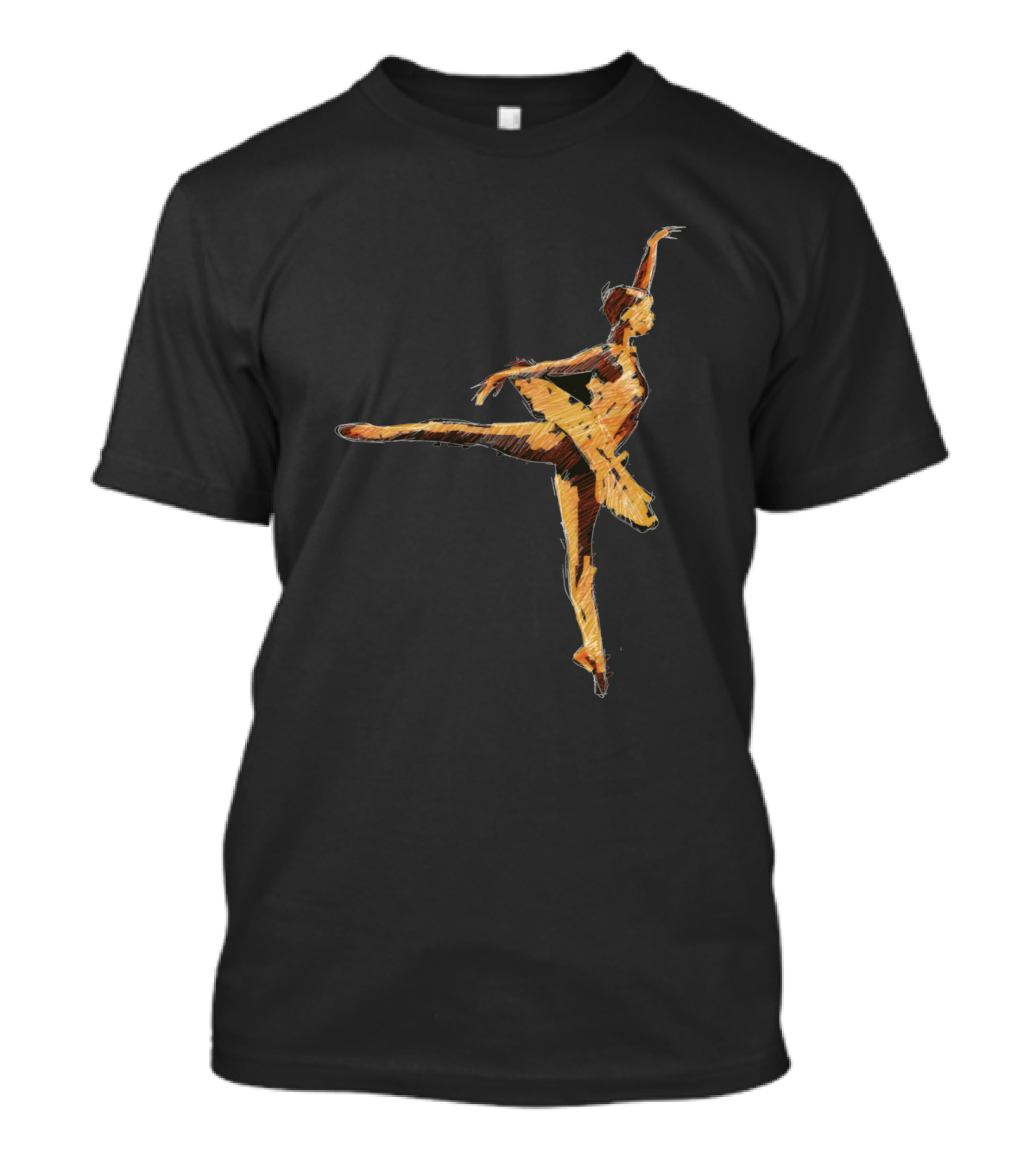 Ballet Dancer Sketch 1523902 T-Shirt