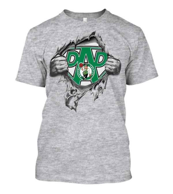 Boston Celtics Super Dad T-Shirt