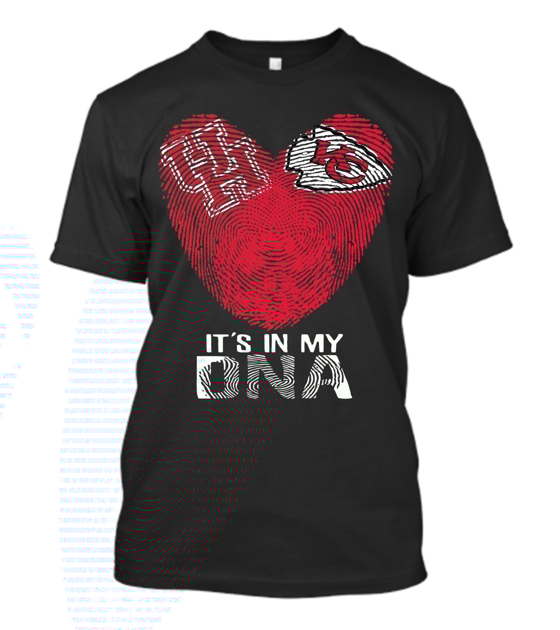Houston Cougars Kansas City Chiefs It's In My Dna T-Shirt