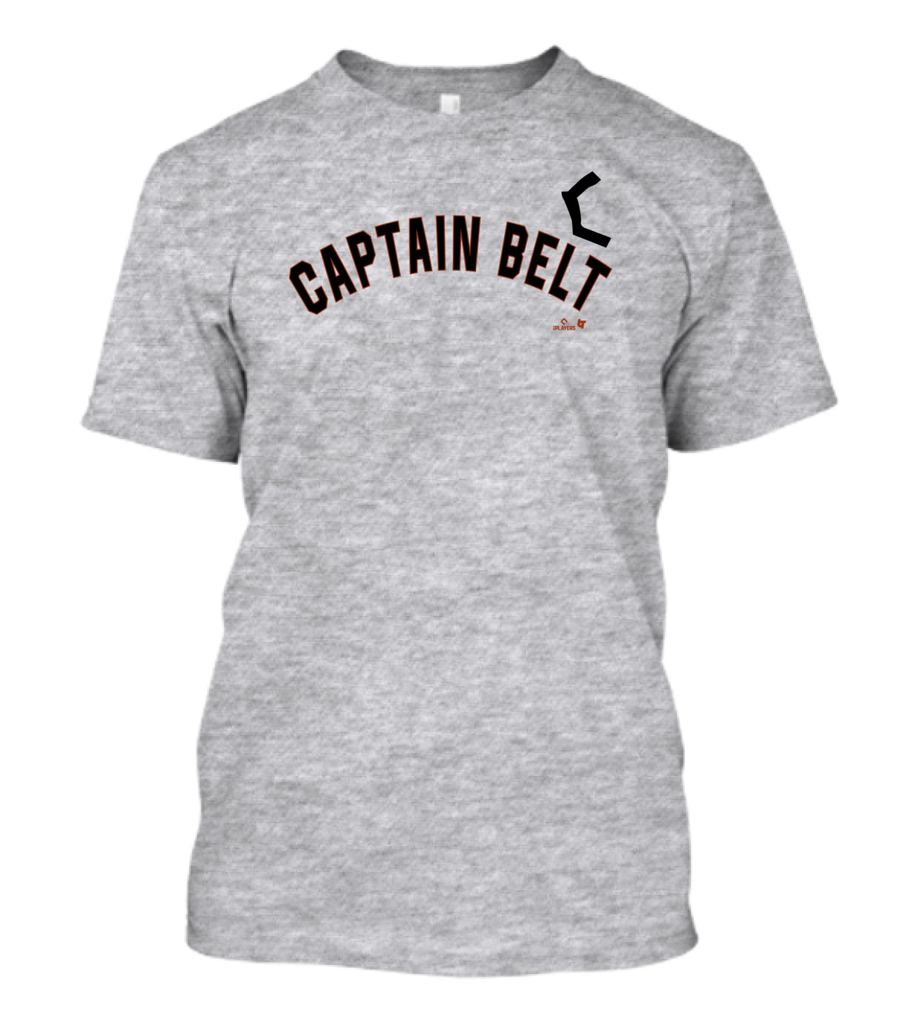Captain Belt San Francisco Giants Playoffs Black Arrow T-Shirt