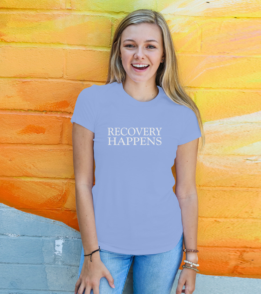 Kalamazoo Wellness Recovery Happens Kevin McLaughlin T-Shirt