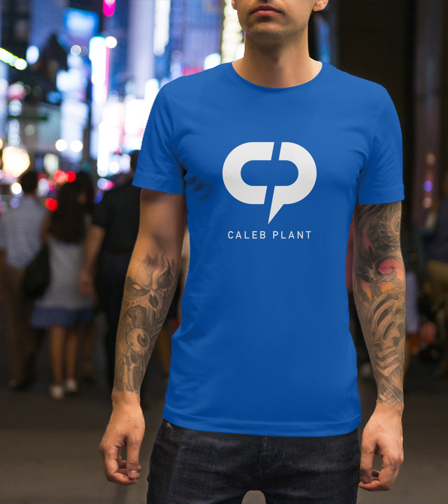 Sweet Hands Film Caleb Plant CP Logo Blue T-Shirt