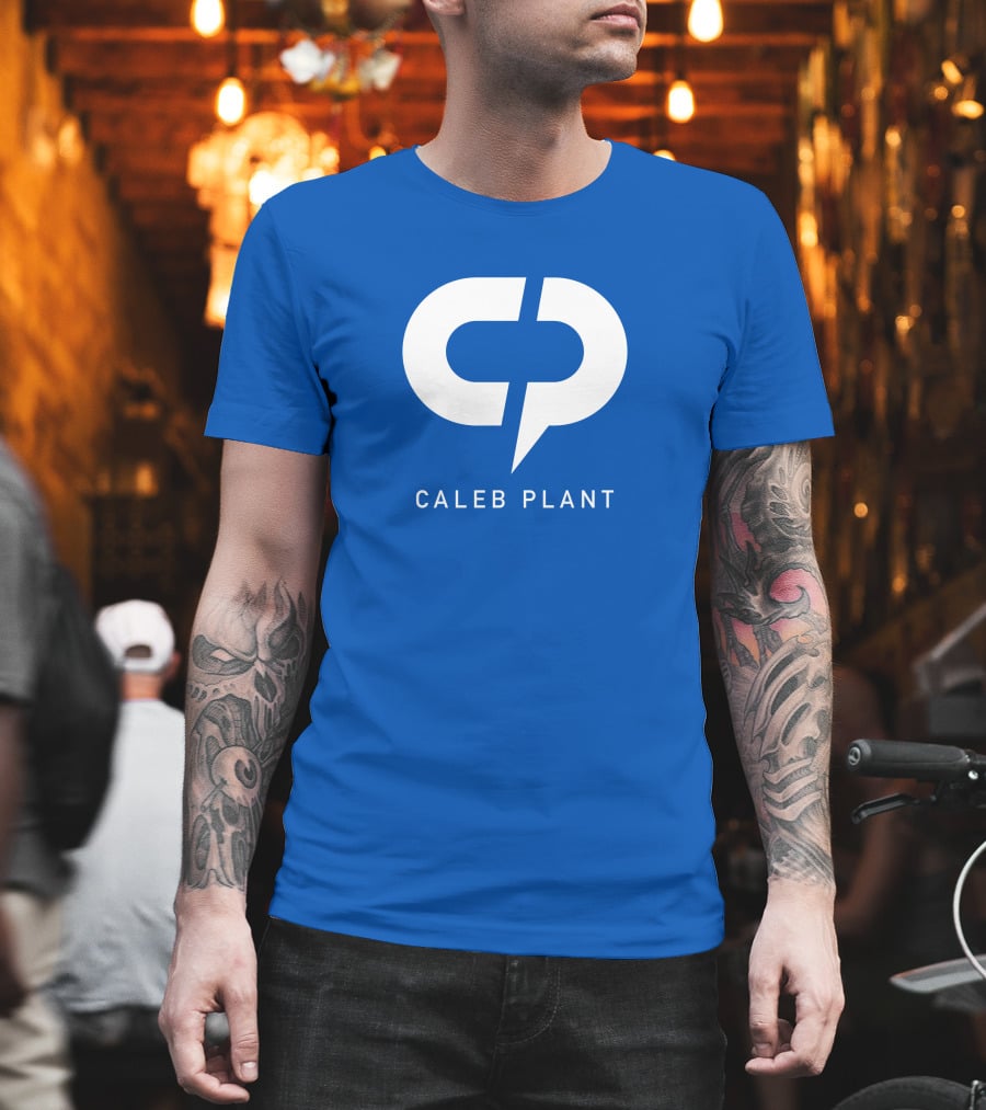 Sweet Hands Film Caleb Plant CP Logo Blue T-Shirt