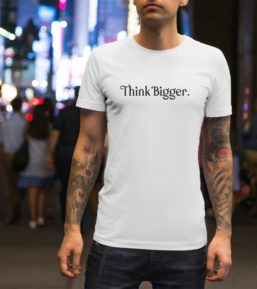 Think Bigger Tyrese Haliburton Sacramento Kings T-Shirt