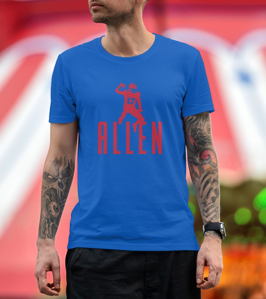 Buffalo Bills Allen 17 Football T-Shirt