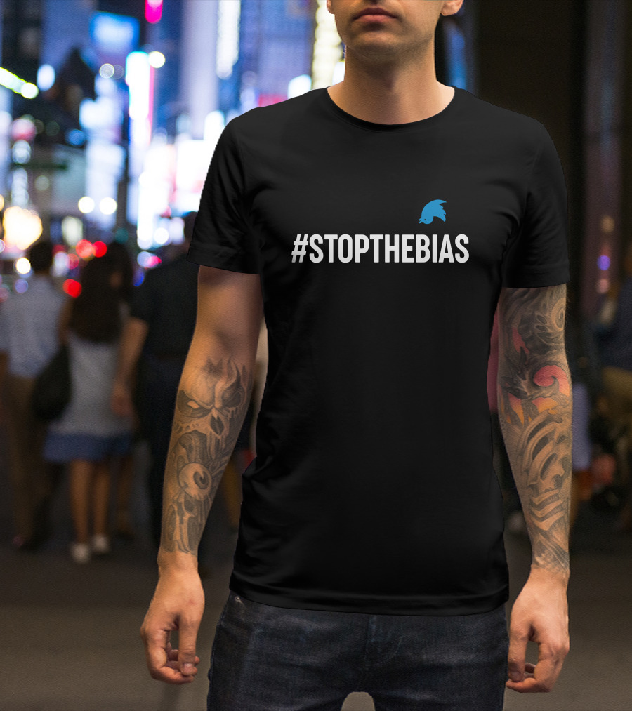 Laura Loomer Get Your #StopTheBias Blue Bird T-Shirt