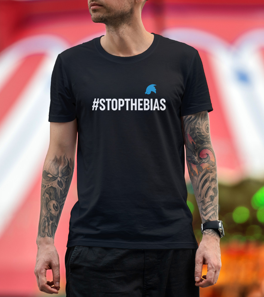Laura Loomer Get Your #StopTheBias Blue Bird T-Shirt