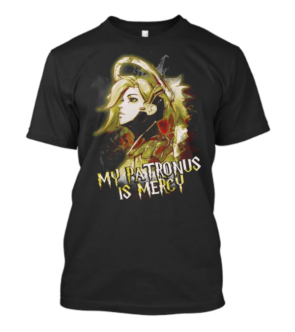 My Patronus Is Mercy Overwatch Gaming Character T-Shirt