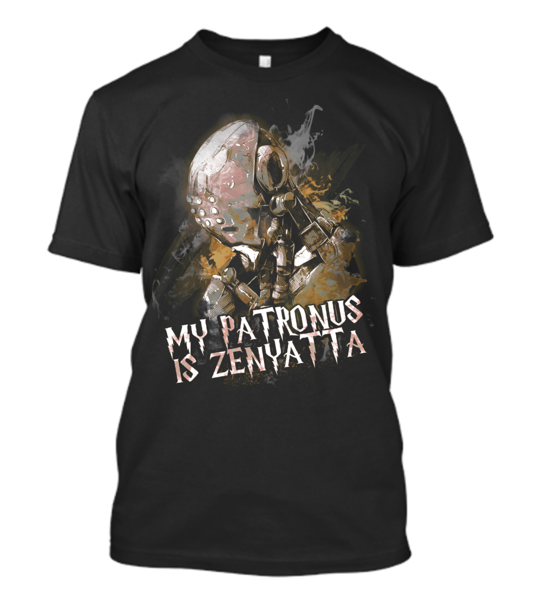 Overwatch Zenyatta Fan Design My Patronus Is Zenyatta Gaming T-Shirt