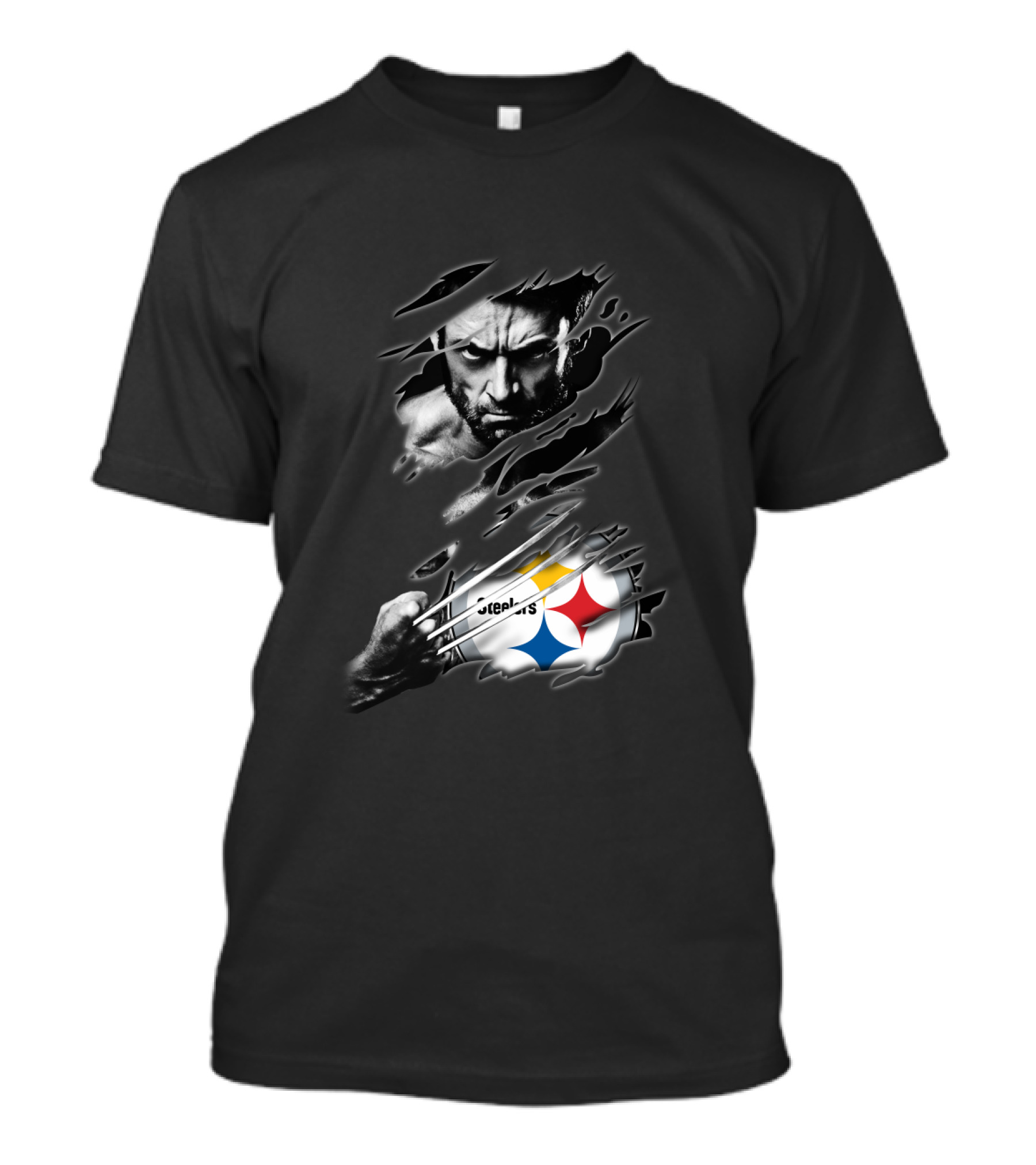 Wolverine Pittsburgh Steelers Fan Claws With Steelmark T-Shirt