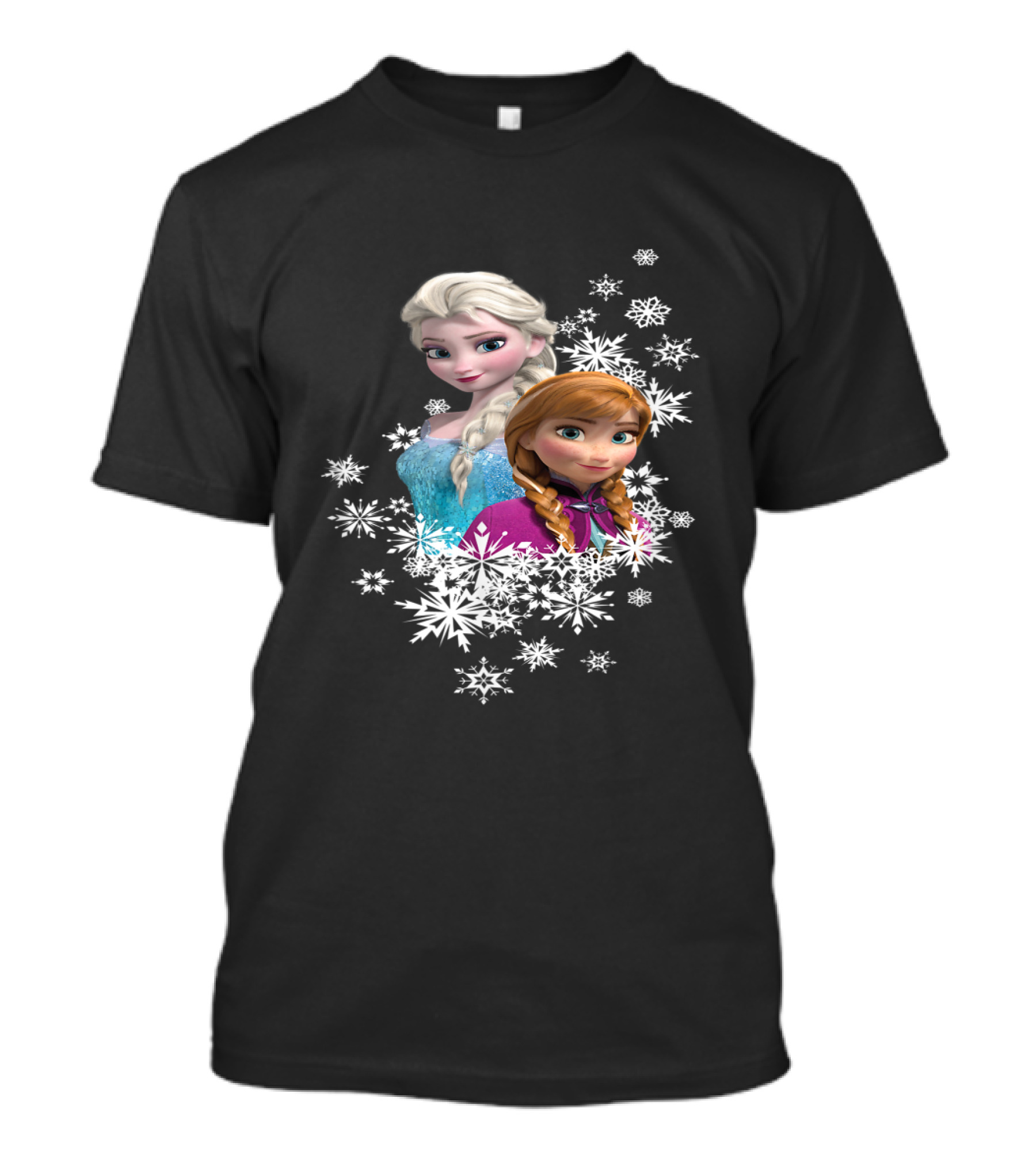 Frozen Elsa Anna Snowflakes Magic T-Shirt