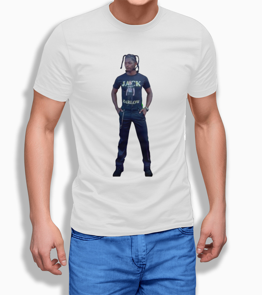 JACK HARLOW Lilnas Graphic Tee With Full Body Pose T-Shirt