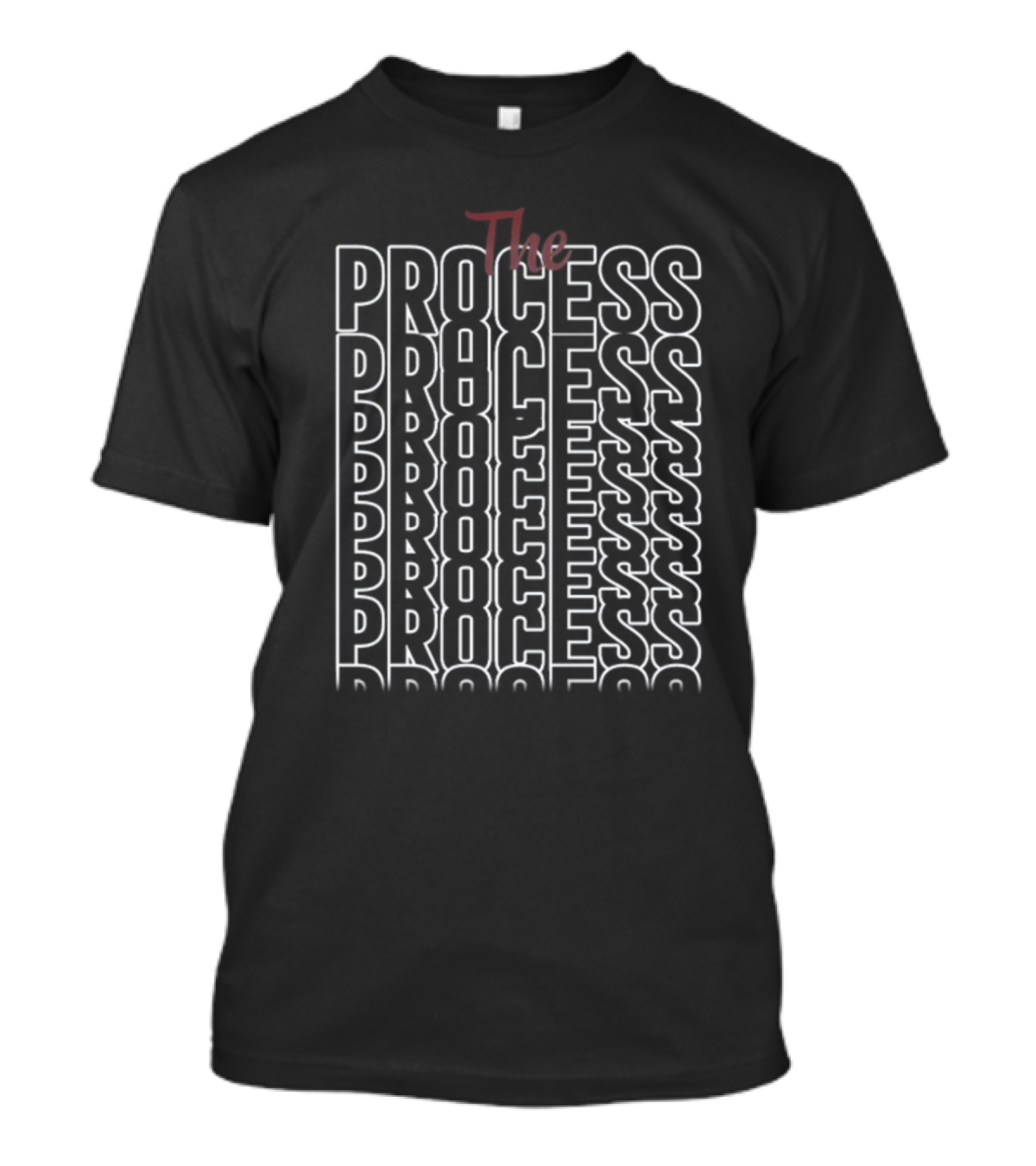 The Process Stacked Repetition T-Shirt