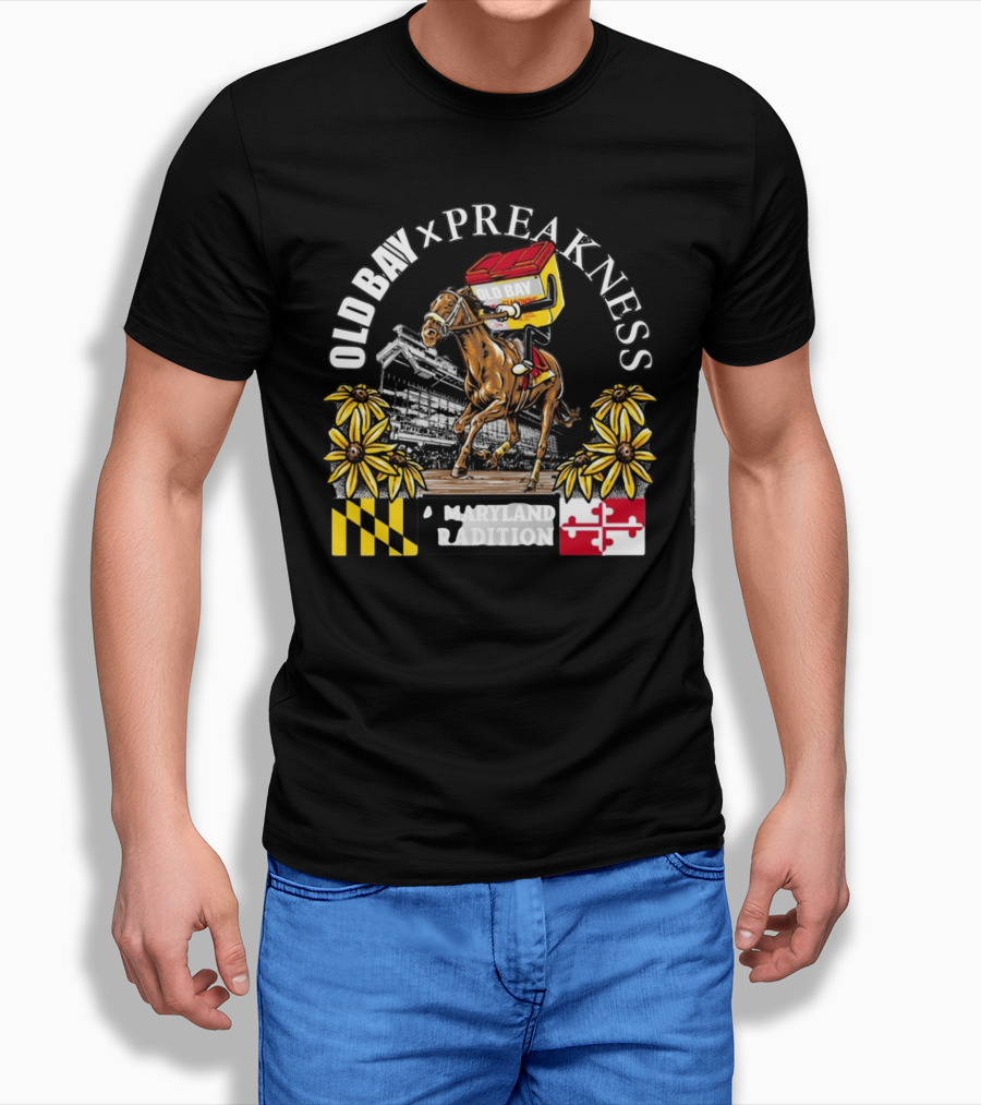 Old Bay X Preakness A Maryland Tradition T-Shirt