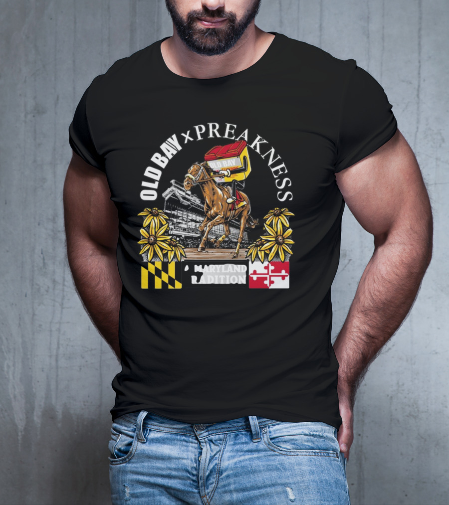 Old Bay X Preakness A Maryland Tradition T-Shirt