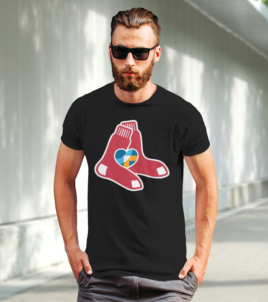 Red Sox Foundation Heart T-Shirt