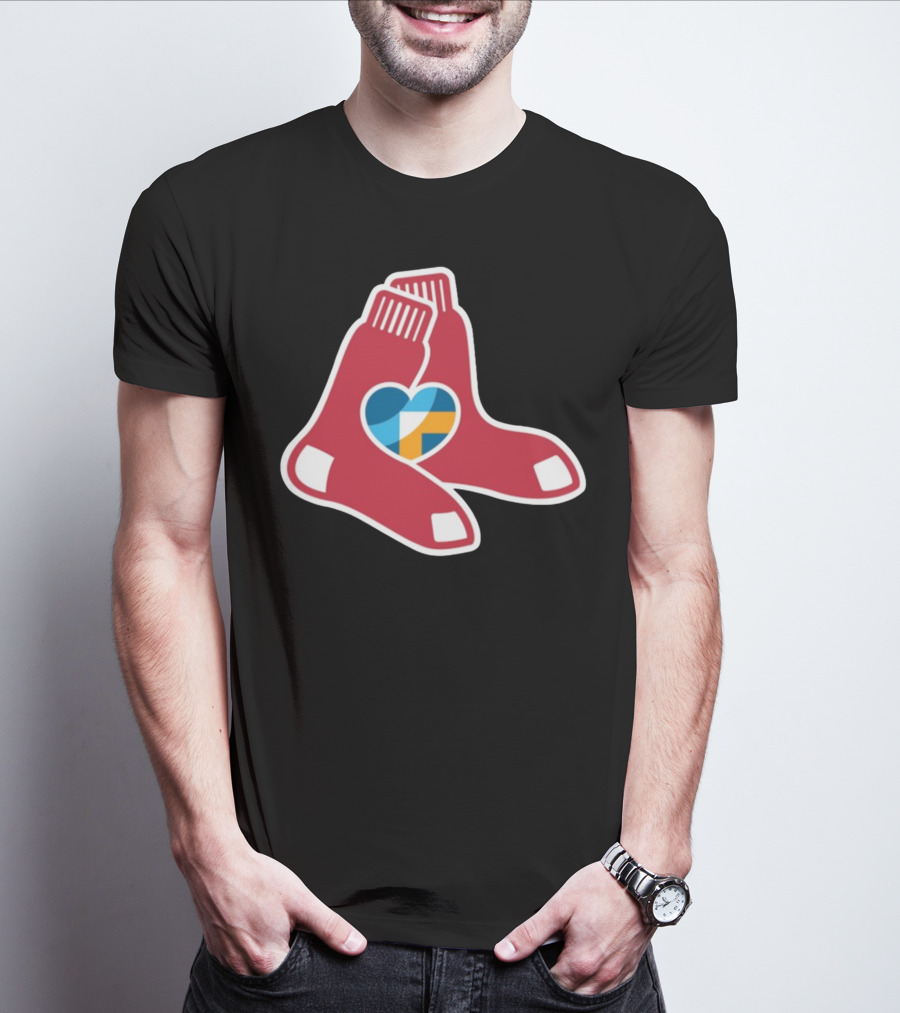 Red Sox Foundation Heart T-Shirt