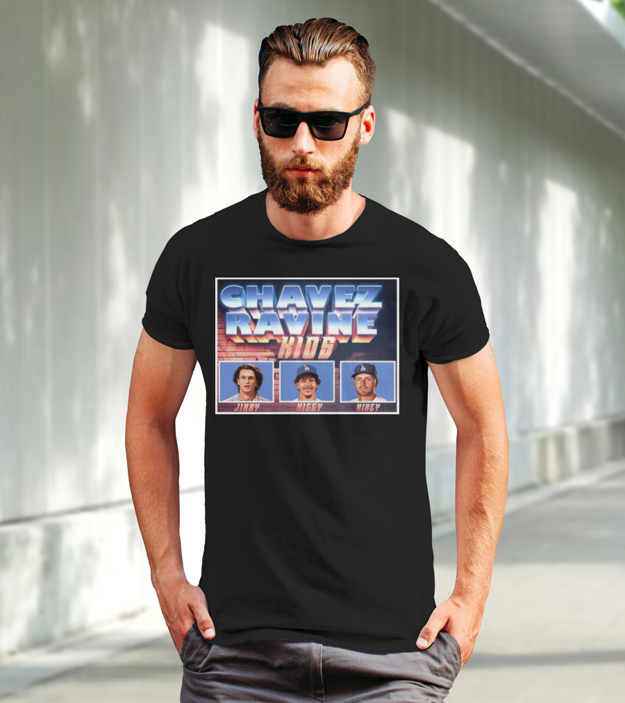 CHAVEZ RAVINE KIDS JIMMY MIGGY MIKEY T-Shirt