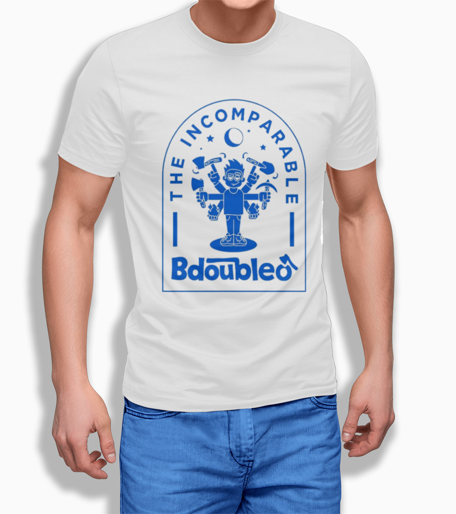 The Incomparable Bdoubleo Moon Stars Gaming T-Shirt