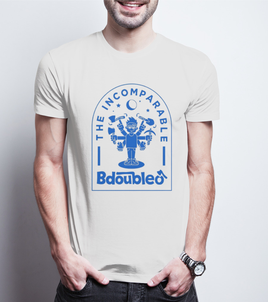 The Incomparable Bdoubleo Moon Stars Gaming T-Shirt
