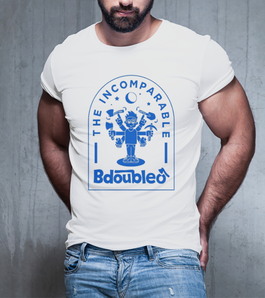 The Incomparable Bdoubleo Moon Stars Gaming T-Shirt