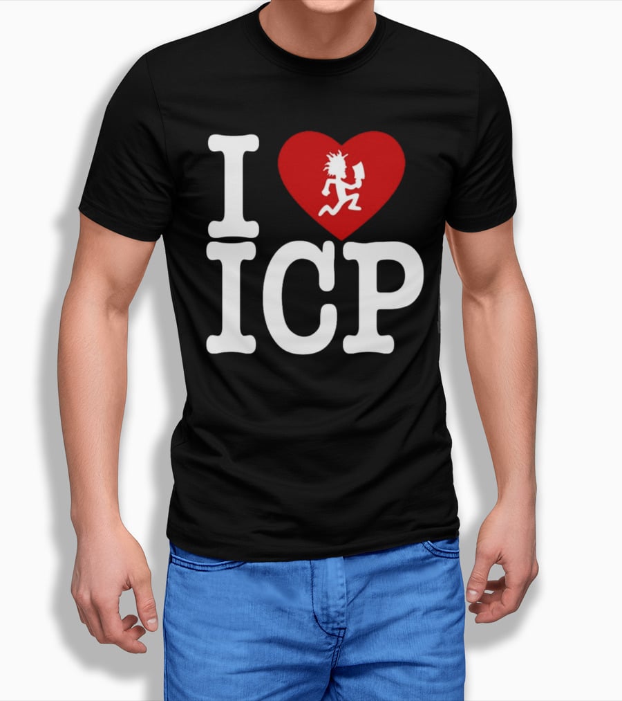 I Heart ICP Hatchetman Red Heart Iconic T-Shirt