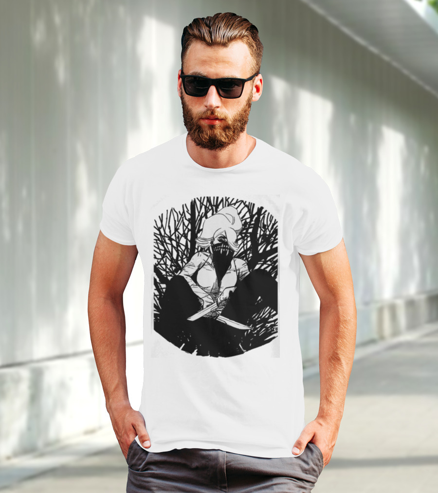Something Is Killing The Woods Warrior T-Shirt