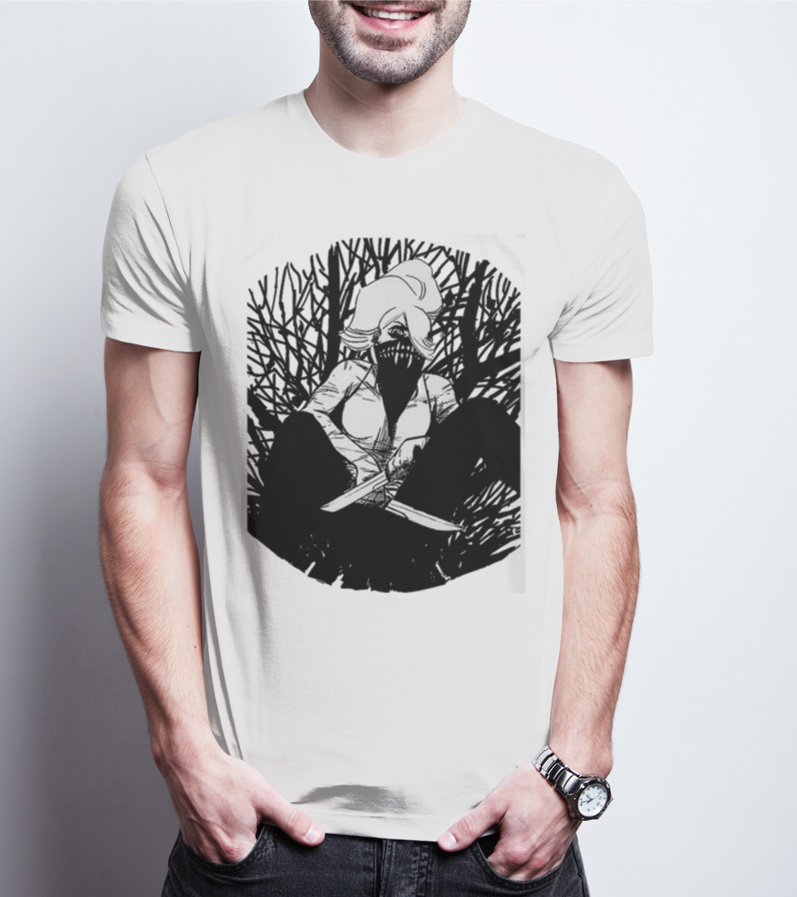 Something Is Killing The Woods Warrior T-Shirt