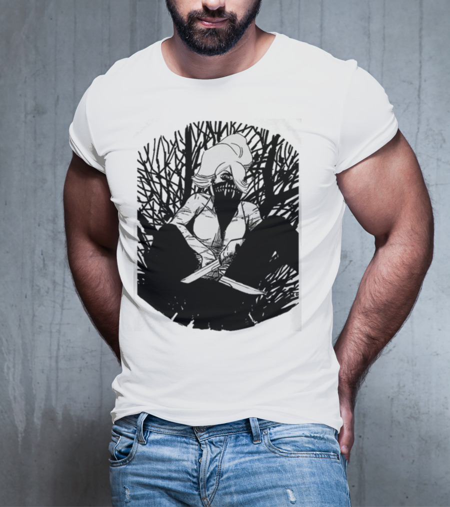 Something Is Killing The Woods Warrior T-Shirt
