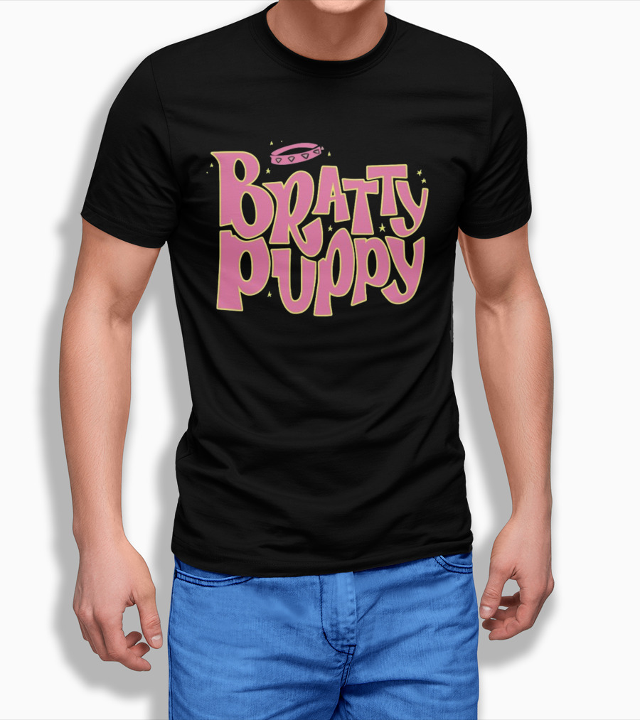 Bratty Puppy Amp Of Watts Safeword Halo Collar T-Shirt