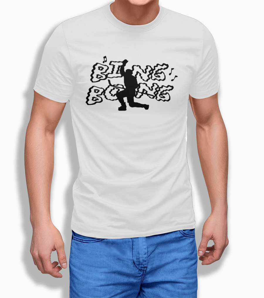 Dallas Stars Bing Bong Hockey Player Shadow T-Shirt